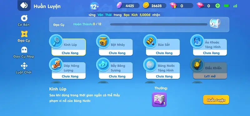 Xu, vật phẩm % tiền (shop cần nắm rõ)