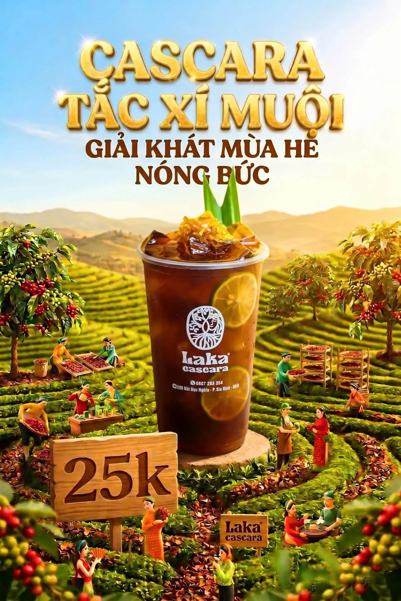 Cascara chanh vàng
