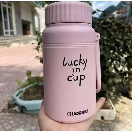 [ Kèm Sticker ] Bình giữ nhiệt siêu xᶖnh, nắp vặn dung tích 1000ml Có lưới lọc trà Lõi inox 316 . C87 SHOP