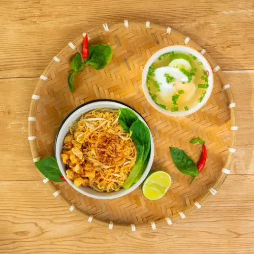 Mì Tôm Trộn Tóp Mỡ Hành Phi Siêu Đầy Đặn