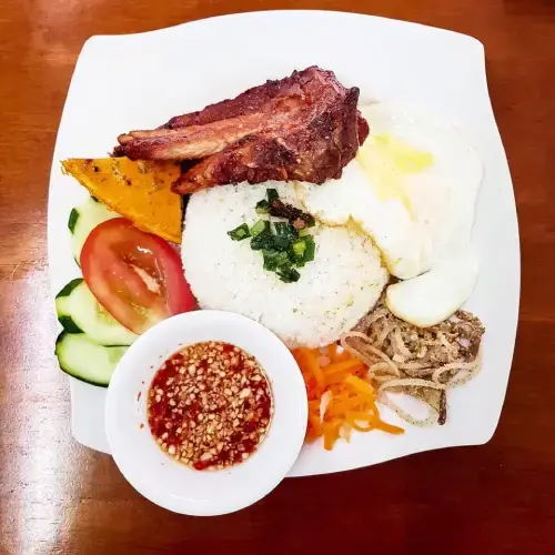Cơm Sườn Ram Mặn Ngọt Ngon Chuẩn Cơm Mẹ Nấu