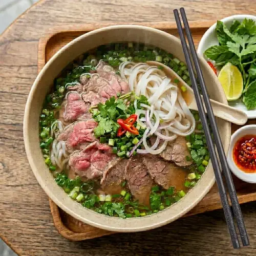 Phở Bò Đặc Biệt (Tái + Nạm + Gầu + Bò Viên)