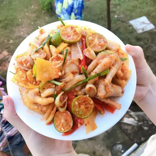 Chân Gà Sả Tắc Giòn Sần Sật Đậm Vị