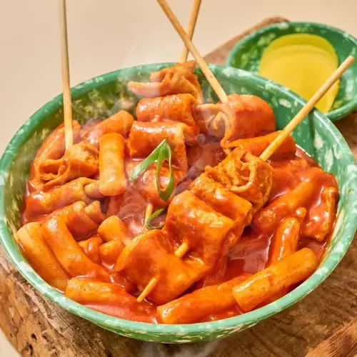 Tokbokki Phô Mai Kéo Sợi Béo Ngậy - Sốt Cay Ngọt Chuẩn Hàn