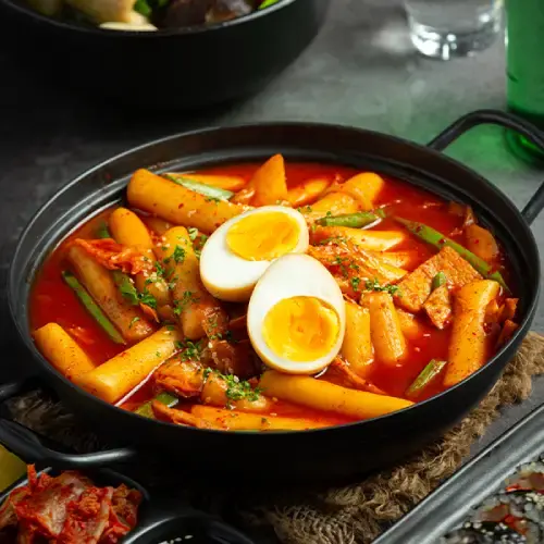 Tokbokki Phô Mai Kéo Sợi Béo Ngậy - Sốt Cay Ngọt Chuẩn Hàn