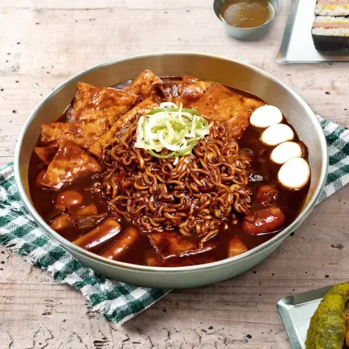 Tokbokki Phô Mai Kéo Sợi Béo Ngậy - Sốt Cay Ngọt Chuẩn Hàn