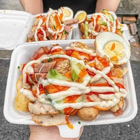 Bánh Mì Nướng Muối Ớt Siêu Topping Giòn Rụm