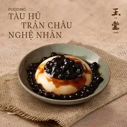 Tàu Hũ Trân Châu Đường Đen Kem Béo Ngậy Mềm Mịn Tan Chảy