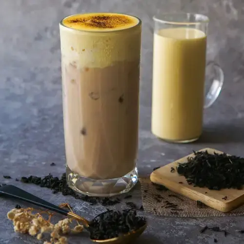 Trà Sữa Ô Long Kem Cheese Béo Mặn Sánh Mịn