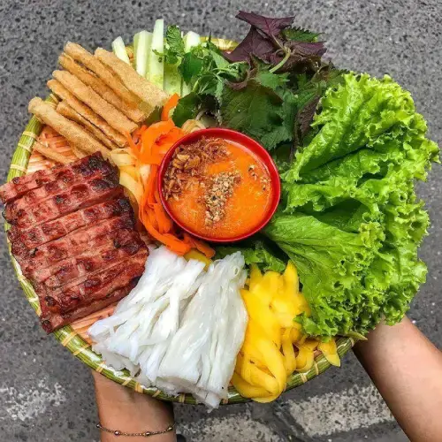 Nem Nướng Mẹt Đặc Biệt (Nhiều Nem + Topping)
