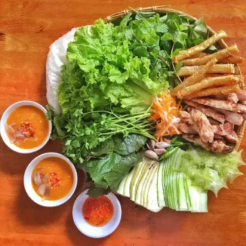 Nem Nướng Mẹt Đặc Biệt (Nhiều Nem + Topping)