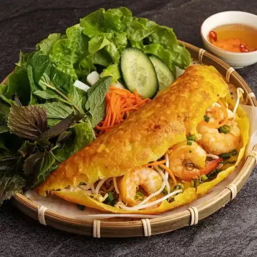 Bánh Xèo Giòn Rụm Đặc Biệt Thập Cẩm (Tôm + Thịt + Mực)