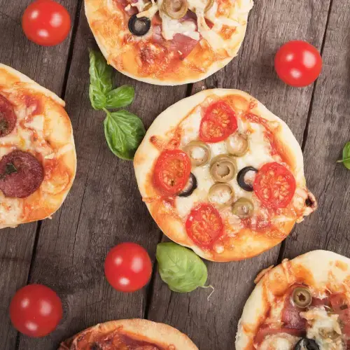 Pizza Mini Thập Cẩm Phủ Phô Mai Béo Ngậy