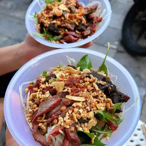 Nộm Bò Khô Đu Đủ Sợi Giòn Sần Sật - Thập Cẩm Siêu Topping