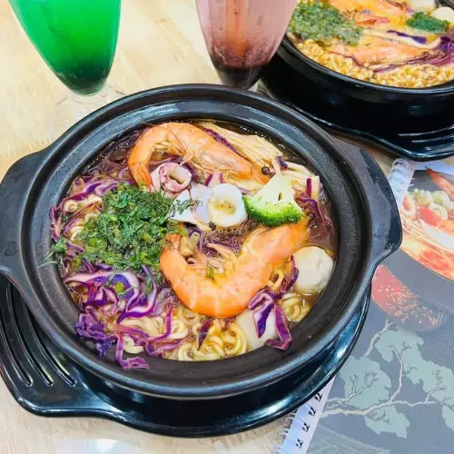 Mì Cay 7 Cấp Độ Thập Cẩm Siêu Topping - Hải Sản Sốt Gochujang Đậm Vị