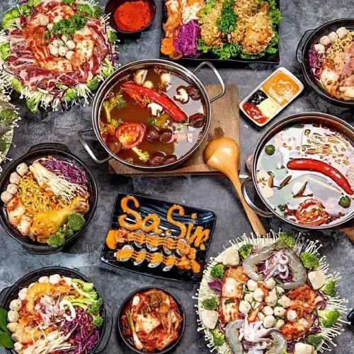 Mì Cay 7 Cấp Độ Thập Cẩm Siêu Topping - Hải Sản Sốt Gochujang Đậm Vị
