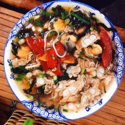 Bún Sườn Sụn Mọc Viên Đầy Đặn - Sườn Chặt Khổng Lồ Nước Dùng Thanh Ngọt