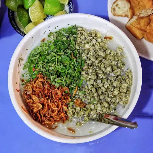 Cháo Hến Hành Phi Thơm Nức Mũi (Nóng Hổi) - Topping Đầy Đặn Xào Sả Ớt