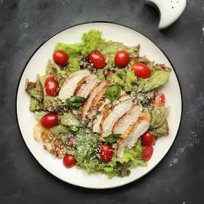 Salad Gà Áp Chảo Sốt Mè Rang - Sốt Tỏi Ớt Đậm Đà Siêu Nhiều Đạm